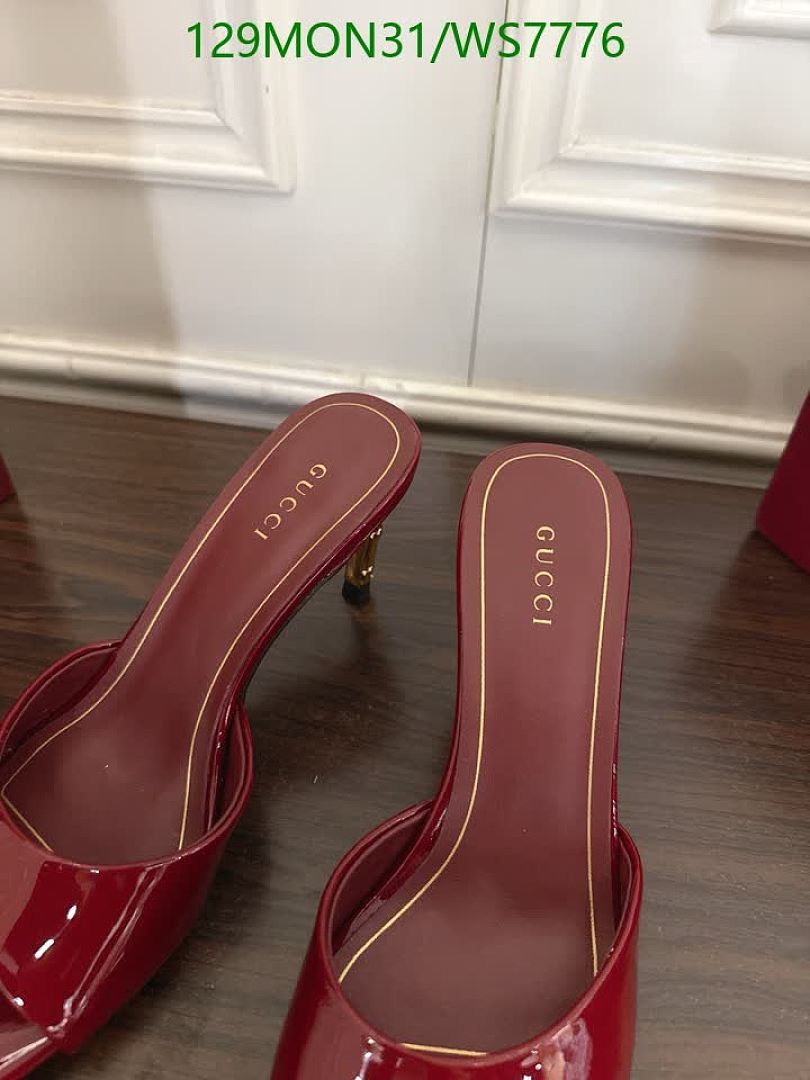 Gucci-Women Shoes Code: WS7776 $: 129USD