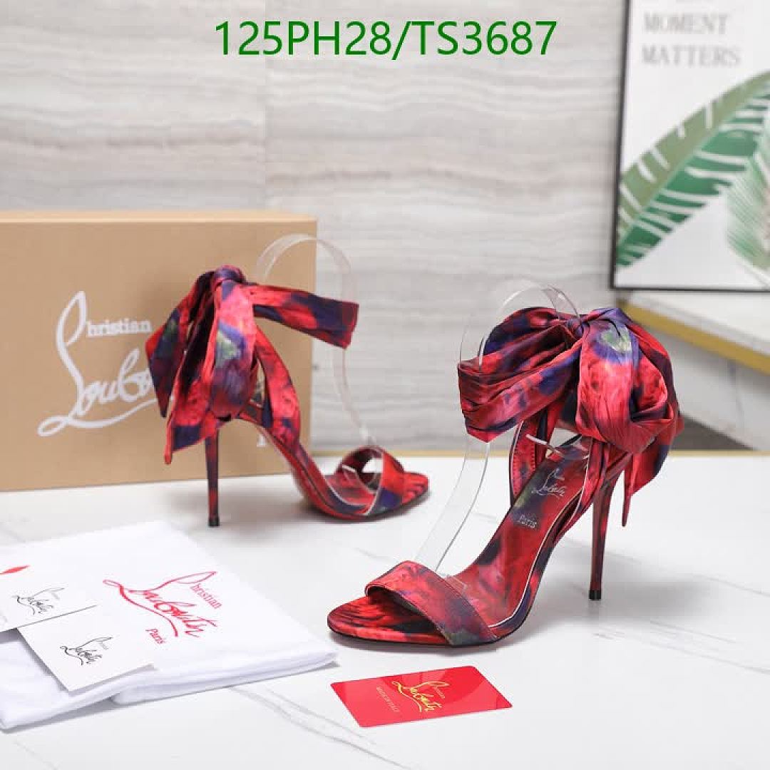 Christian Louboutin-Women Shoes Code: TS3687 $: 125USD