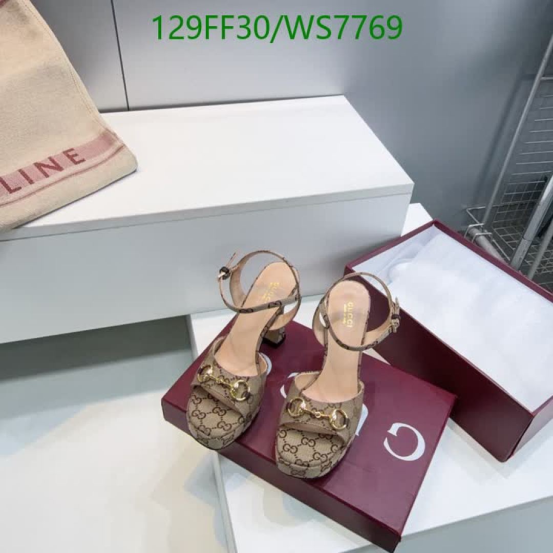 Gucci-Women Shoes Code: WS7769 $: 129USD
