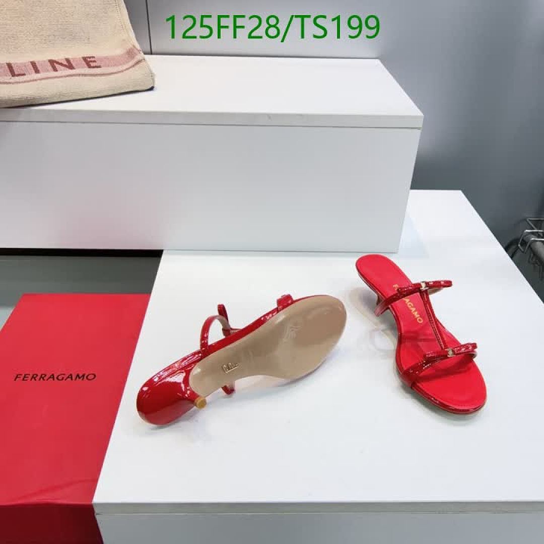 Ferragamo-Women Shoes Code: TS199 $: 125USD