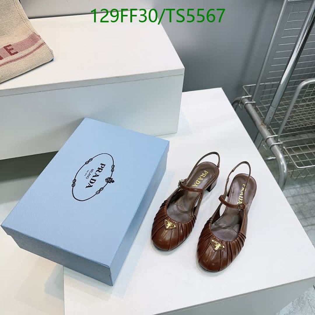 Prada-Women Shoes Code: TS5567 $: 129USD