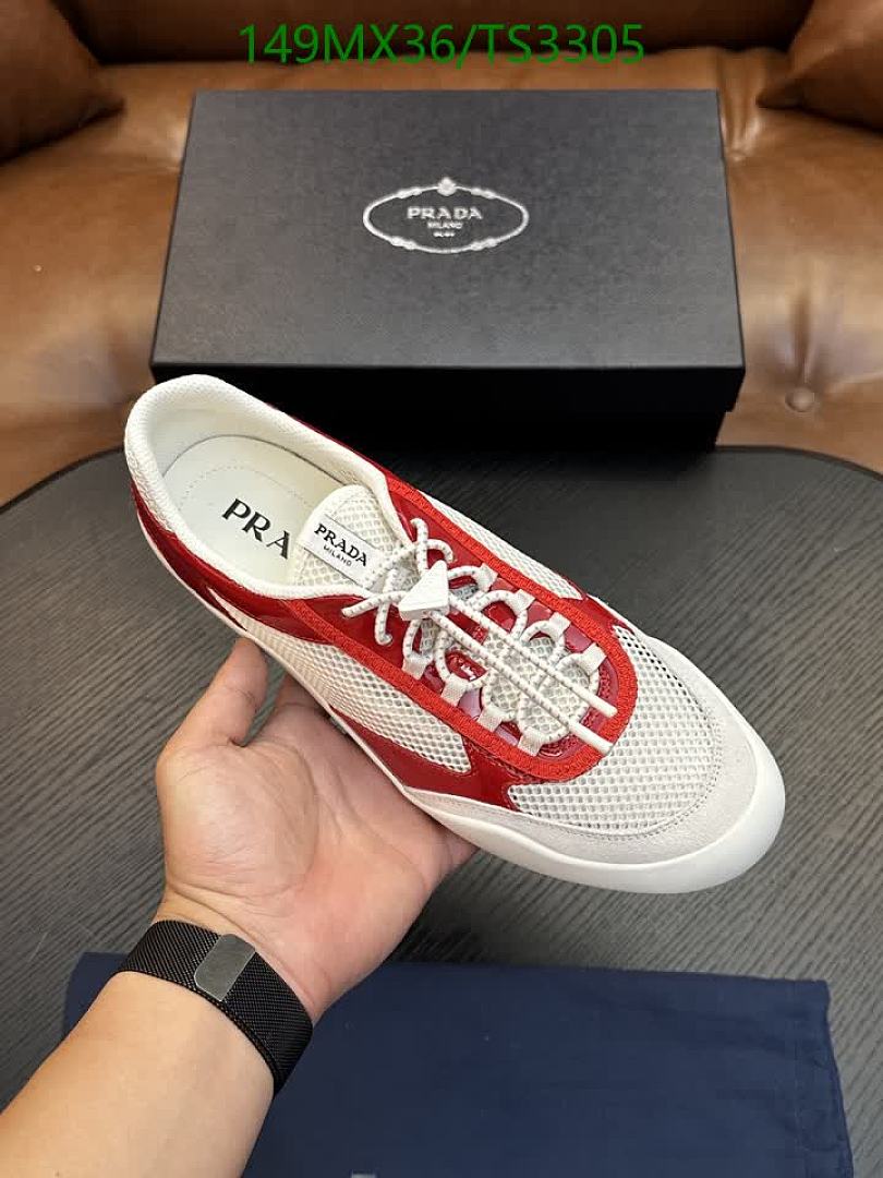 Prada-Men shoes Code: TS3305 $: 149USD