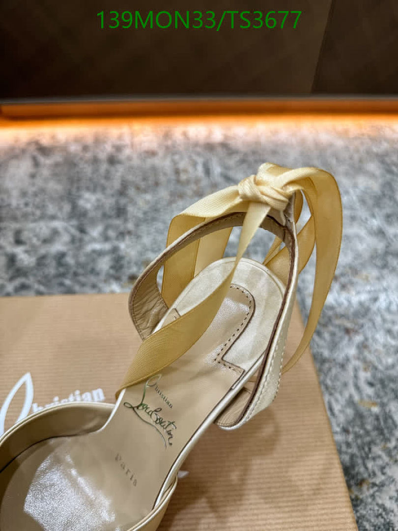 Christian Louboutin-Women Shoes Code: TS3677 $: 139USD