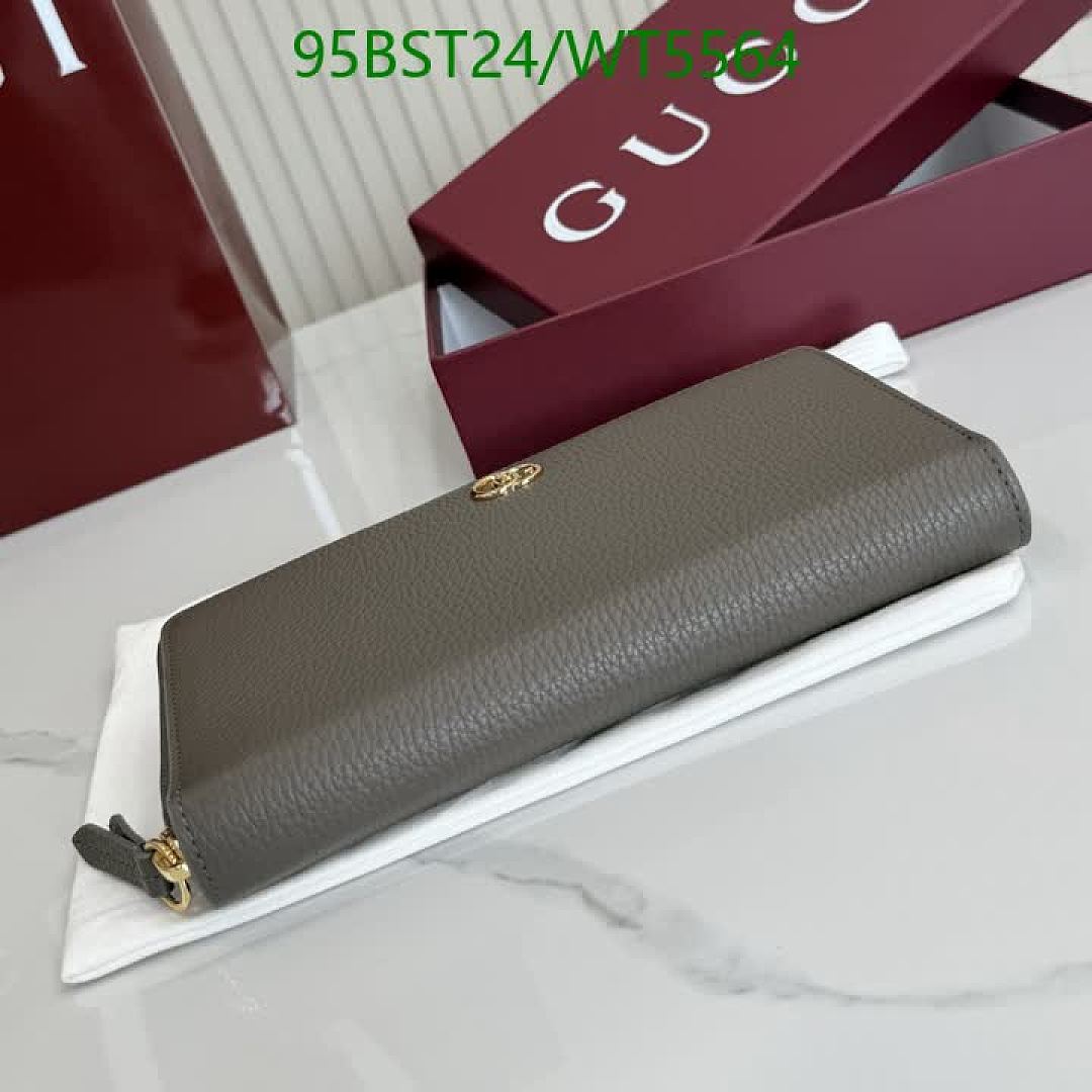 Gucci-Wallet Mirror Quality Code: WT5564 $: 95USD