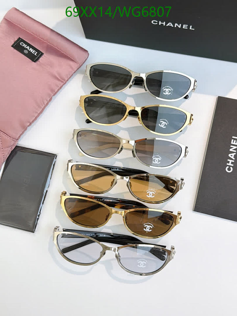 Chanel-Glasses Code: WG6807 $: 69USD