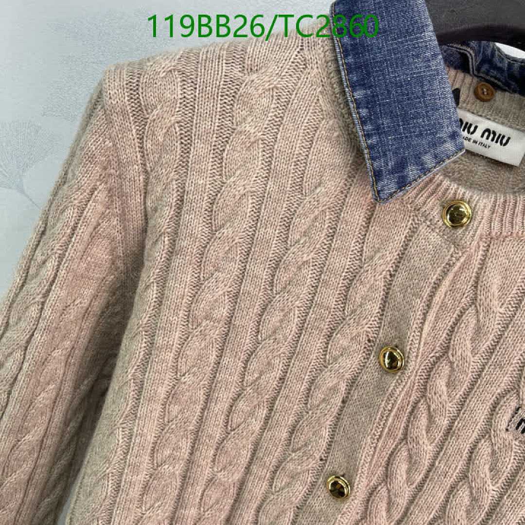Miu Miu-Clothing Code: TC2860 $: 119USD