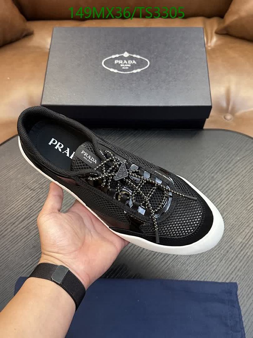 Prada-Men shoes Code: TS3305 $: 149USD