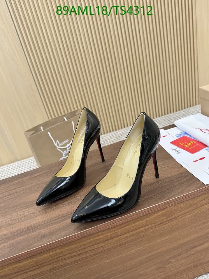 Christian Louboutin-Women Shoes Code: TS4312 $: 89USD