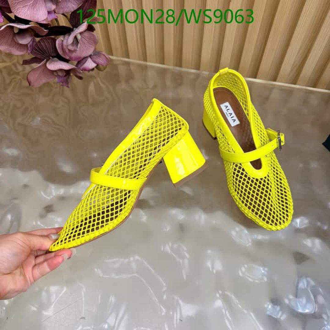 Alaia-Women Shoes Code: WS9063 $: 125USD