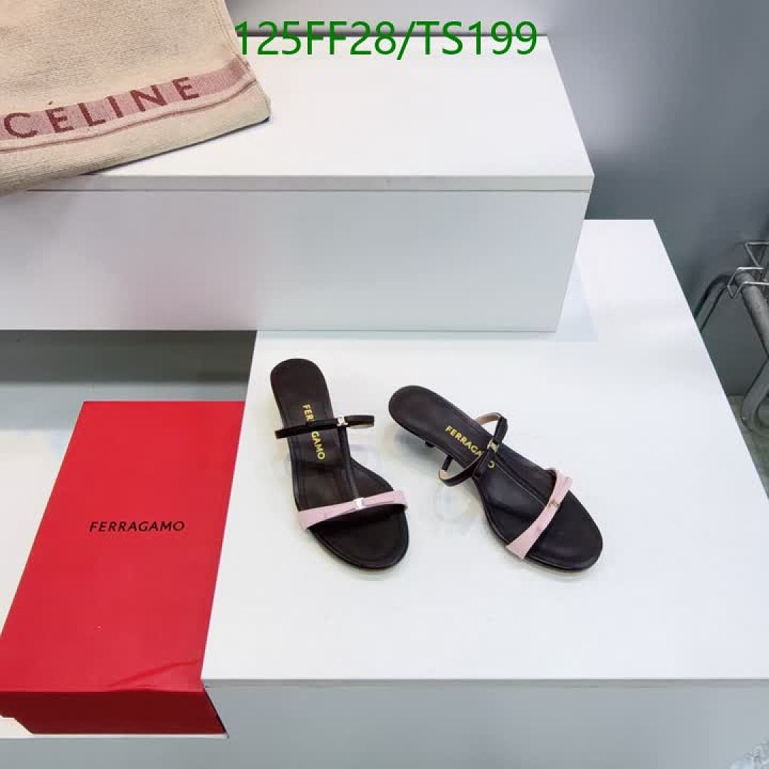 Ferragamo-Women Shoes Code: TS199 $: 125USD
