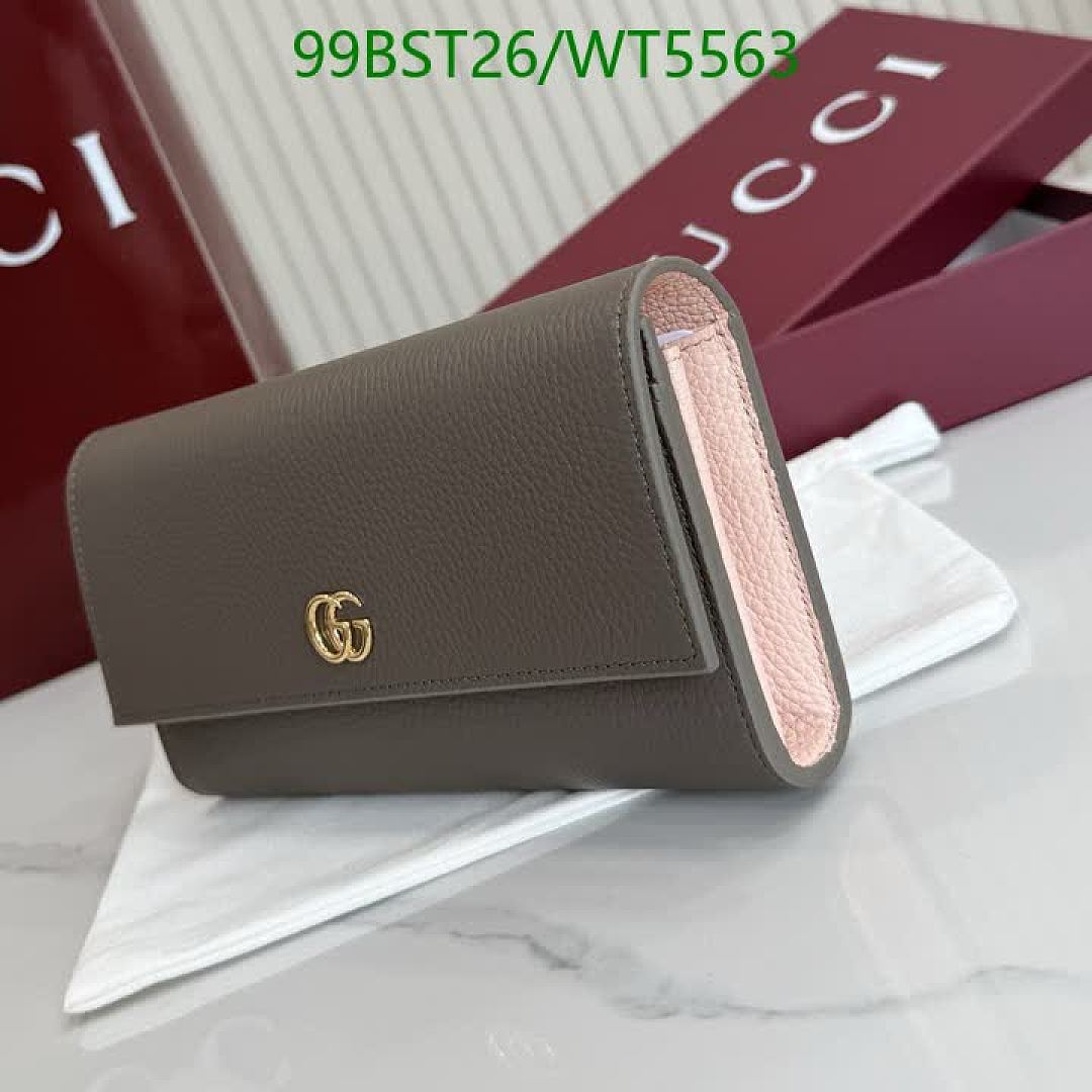 Gucci-Wallet Mirror Quality Code: WT5563 $: 99USD