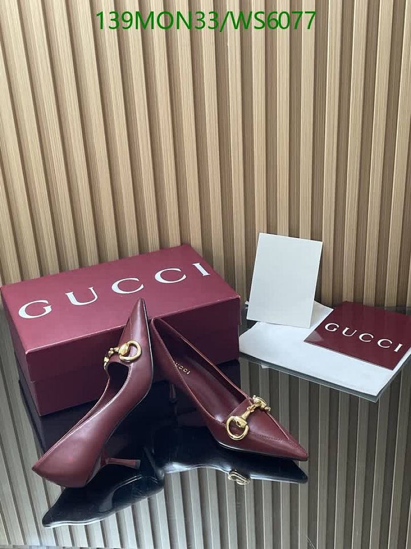 Gucci-Women Shoes Code: WS6077 $: 139USD