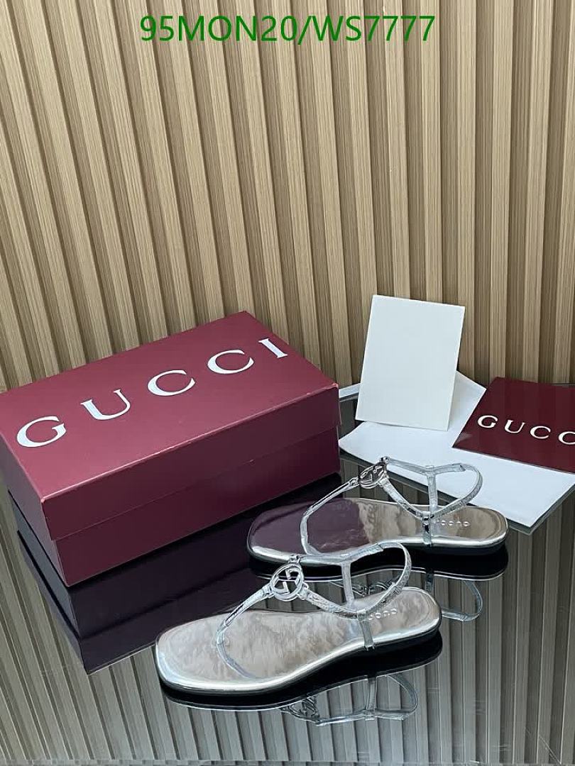 Gucci-Women Shoes Code: WS7777 $: 95USD