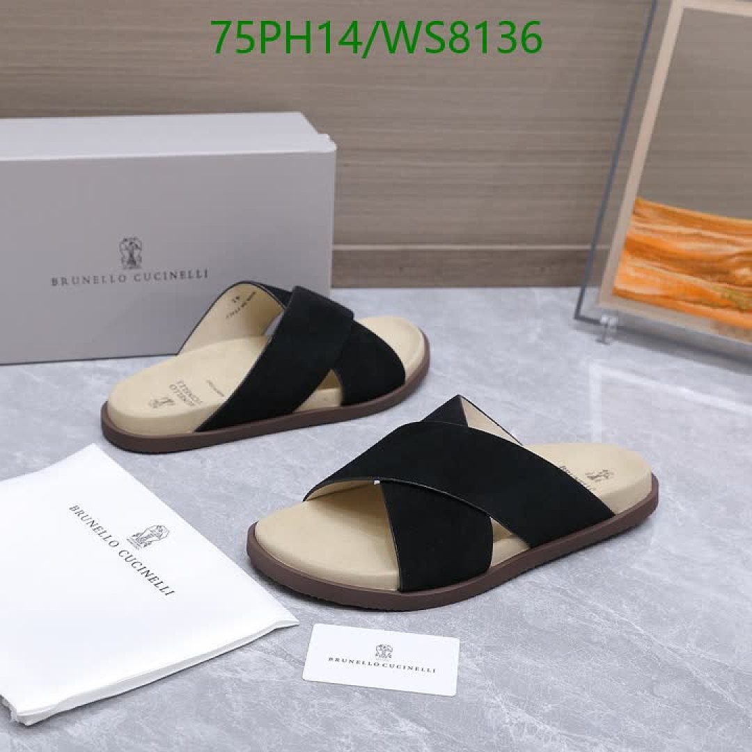 Brunello Cucinelli-Men shoes Code: WS8136 $: 75USD