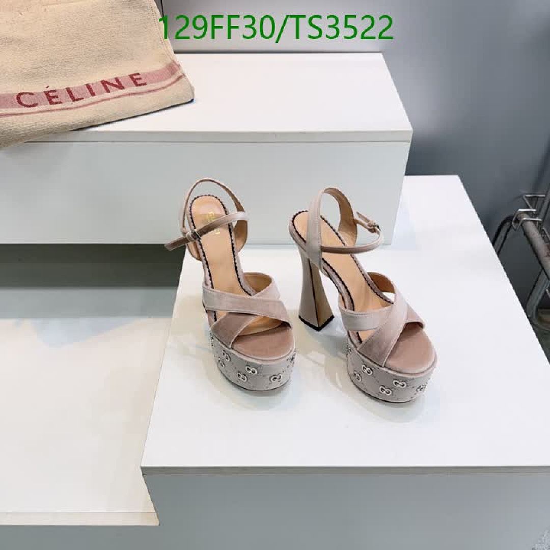 Gucci-Women Shoes Code: TS3522 $: 129USD