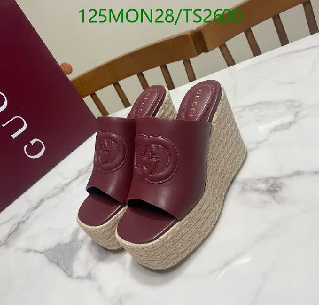 Gucci-Women Shoes Code: TS2600 $: 125USD