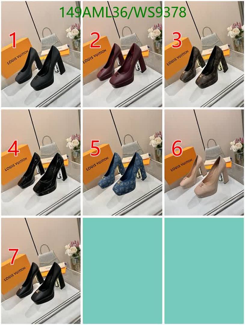 LV-Women Shoes Code: WS9378 $: 149USD