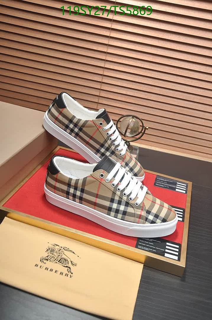 Burberry-Men shoes Code: TS5869 $: 119USD