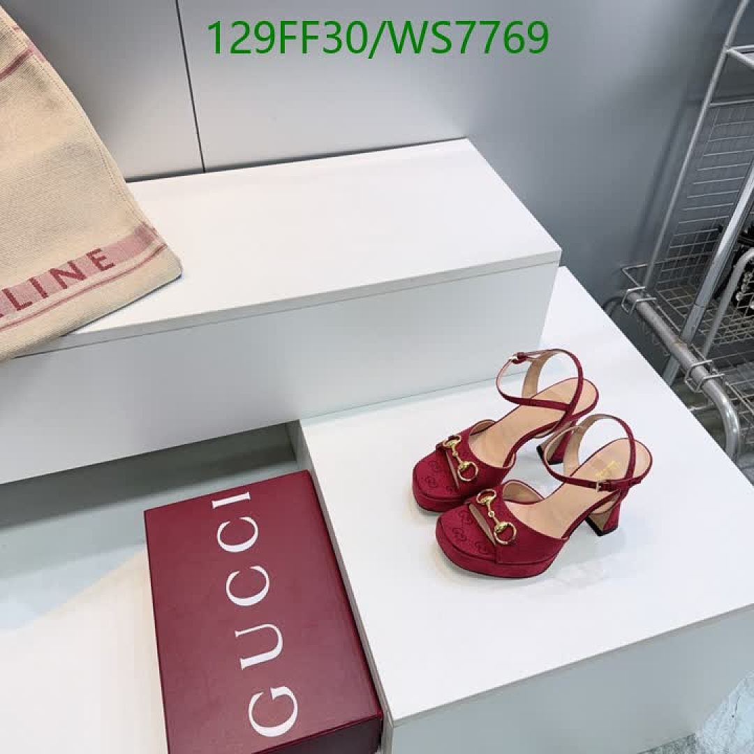 Gucci-Women Shoes Code: WS7769 $: 129USD
