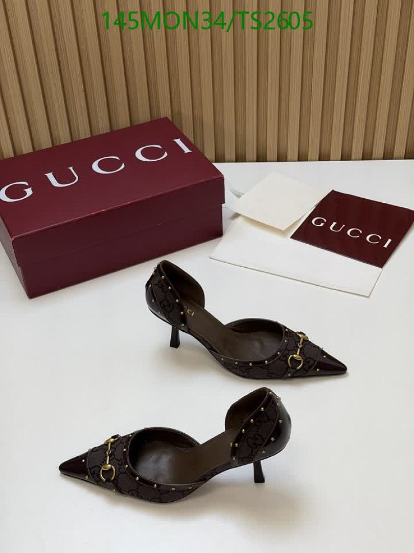Gucci-Women Shoes Code: TS2605 $: 145USD