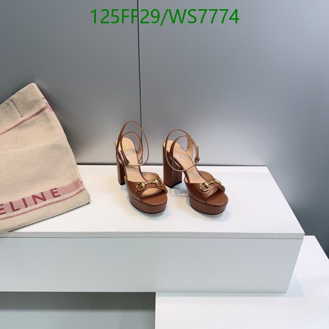 Gucci-Women Shoes Code: WS7774 $: 125USD