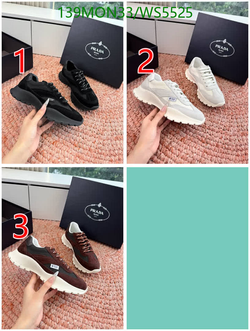 Prada-Men shoes Code: WS5525 $: 139USD