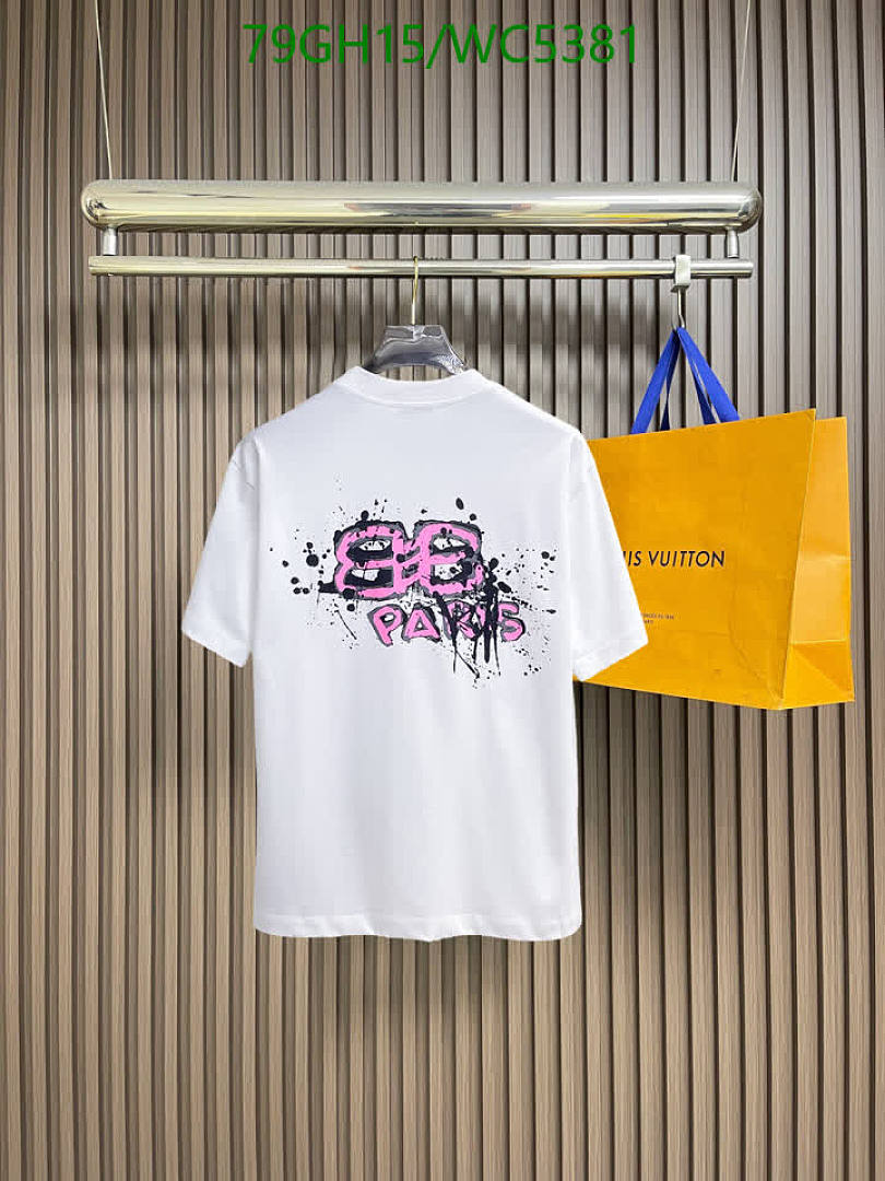 Balenciaga-Clothing Code: WC5381 $: 79USD