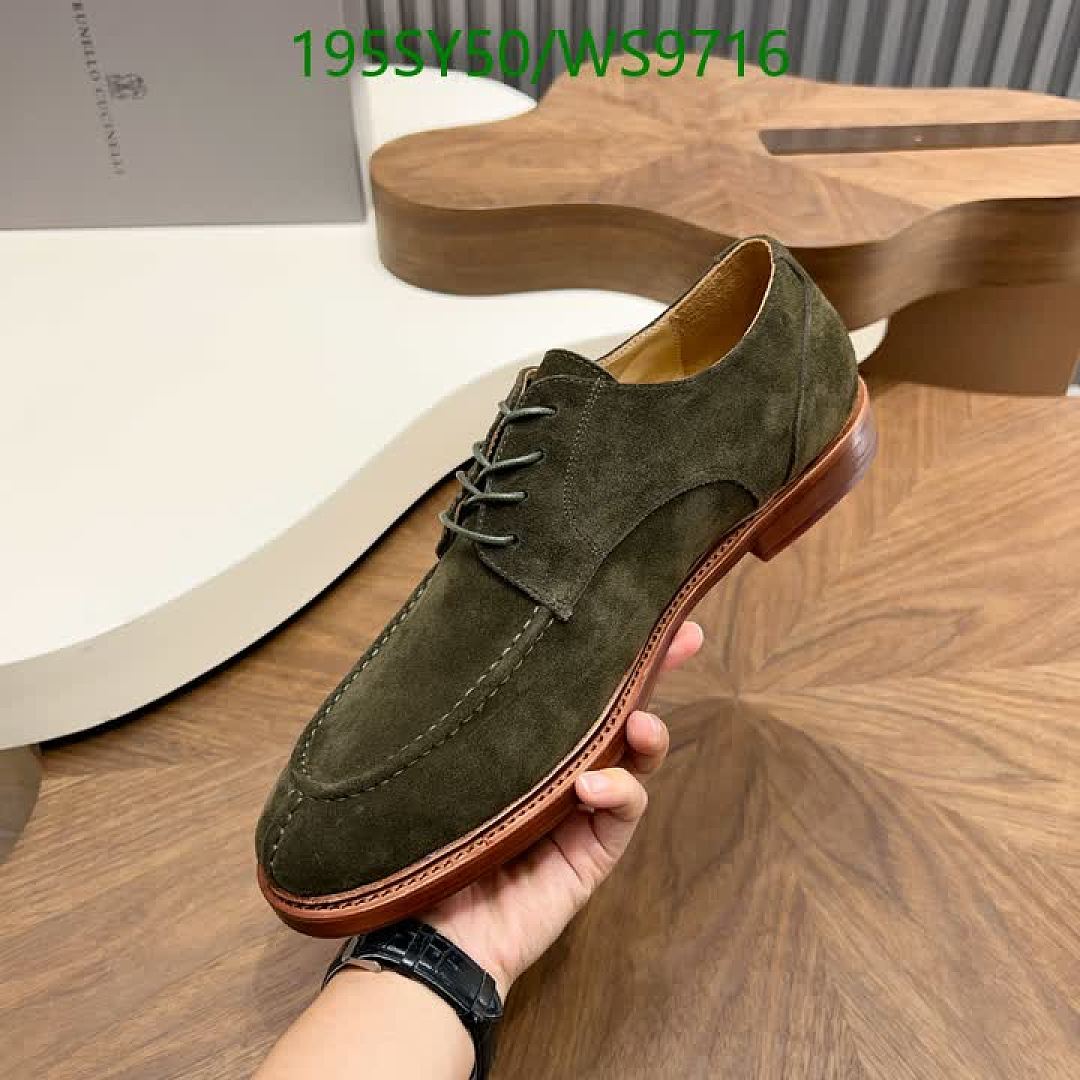 Brunello Cucinelli-Men shoes Code: WS9716 $: 195USD