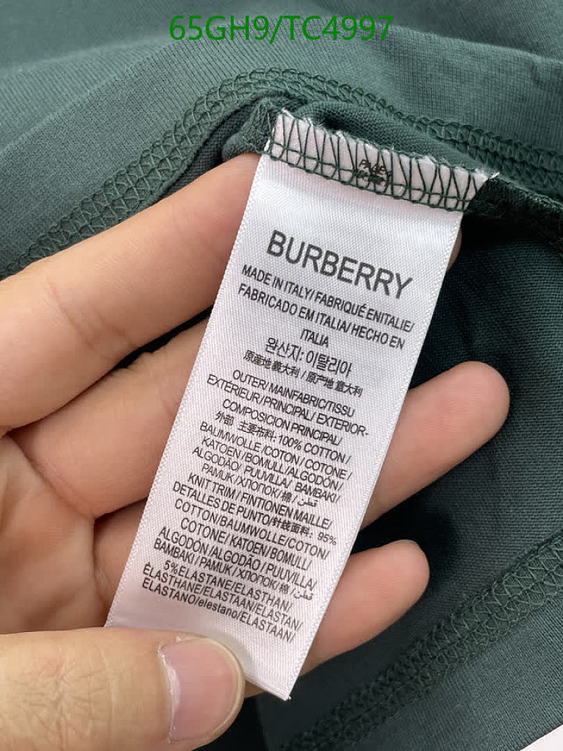 Burberry-Clothing Code: TC4997 $: 65USD