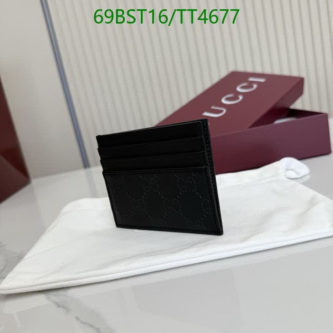 Gucci-Wallet Mirror Quality Code: TT4677 $: 69USD