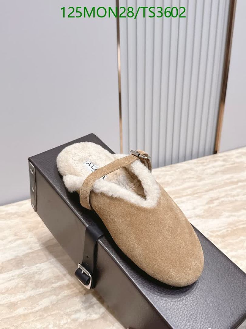Alaia-Women Shoes Code: TS3602 $: 125USD