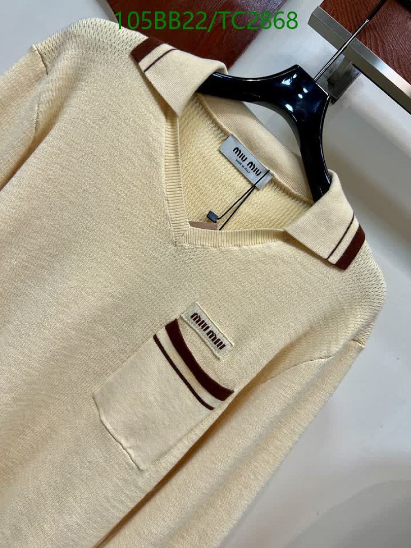 Miu Miu-Clothing Code: TC2868 $: 105USD