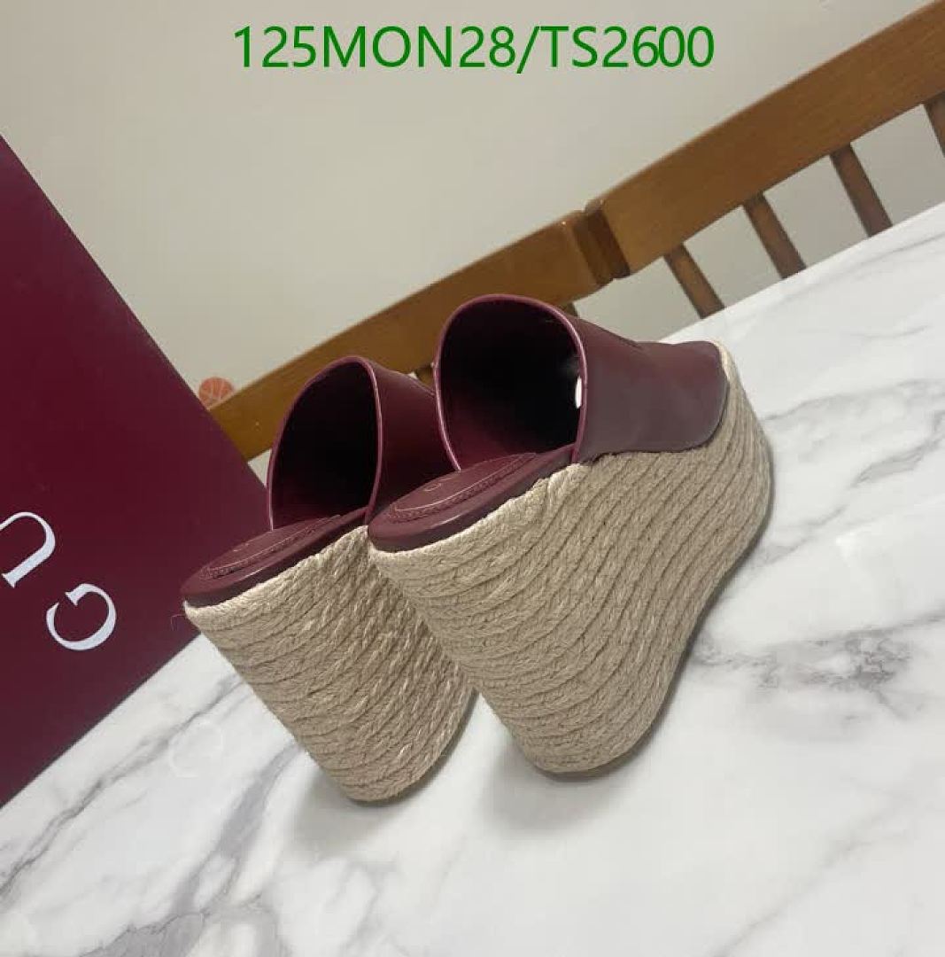 Gucci-Women Shoes Code: TS2600 $: 125USD