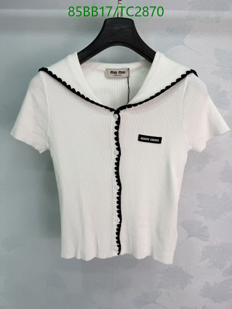Miu Miu-Clothing Code: TC2870 $: 85USD