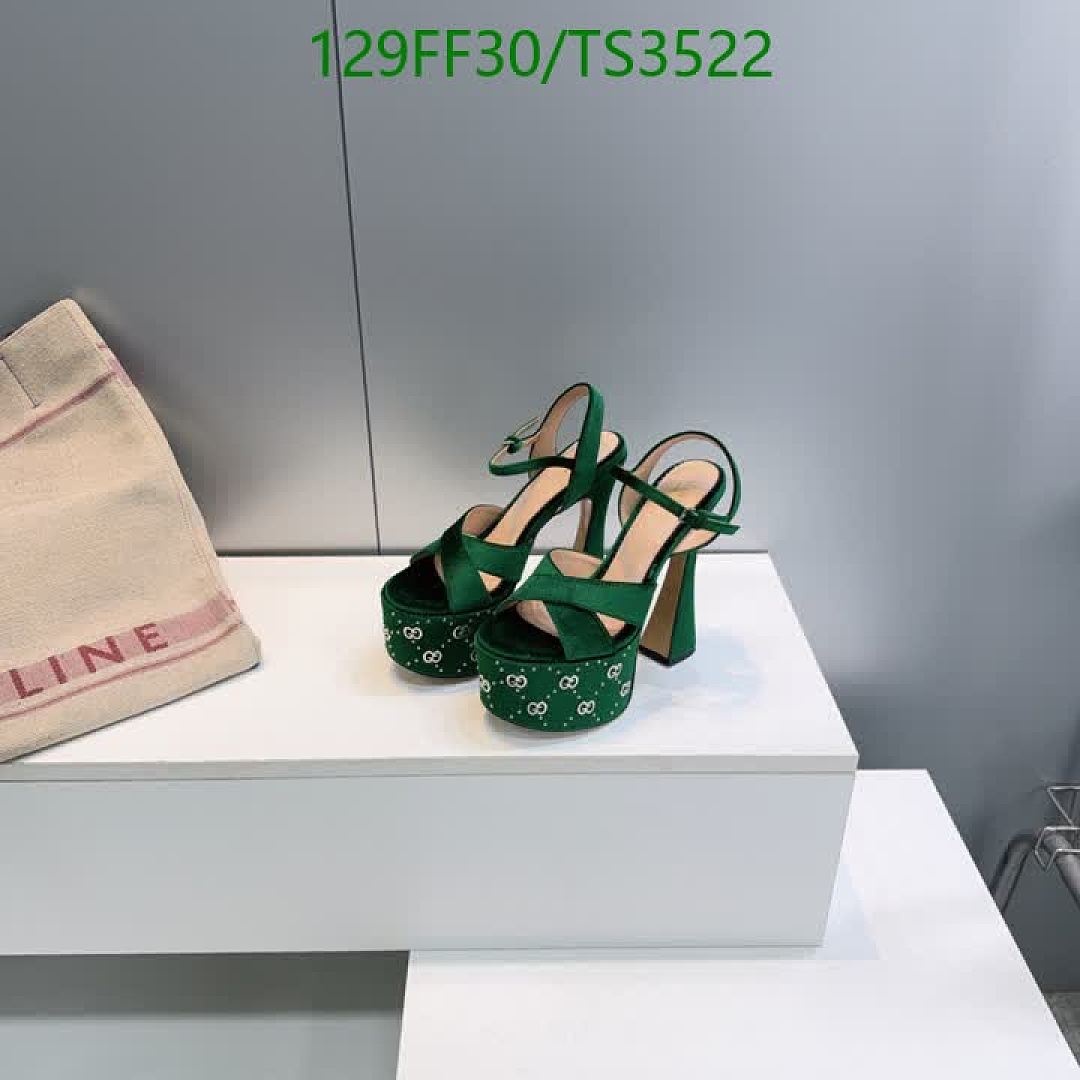 Gucci-Women Shoes Code: TS3522 $: 129USD