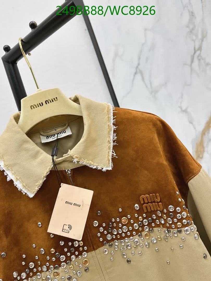 Miu Miu-Clothing Code: WC8926 $: 249USD