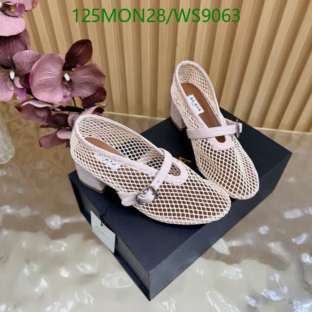 Alaia-Women Shoes Code: WS9063 $: 125USD