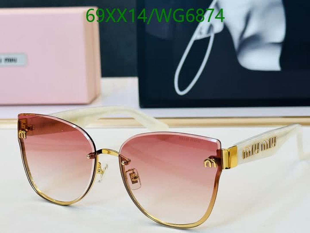 Miu Miu-Glasses Code: WG6874 $: 69USD
