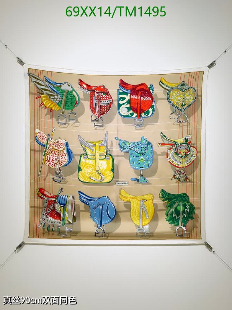Hermes-Scarf Code: TM1495 $: 69USD