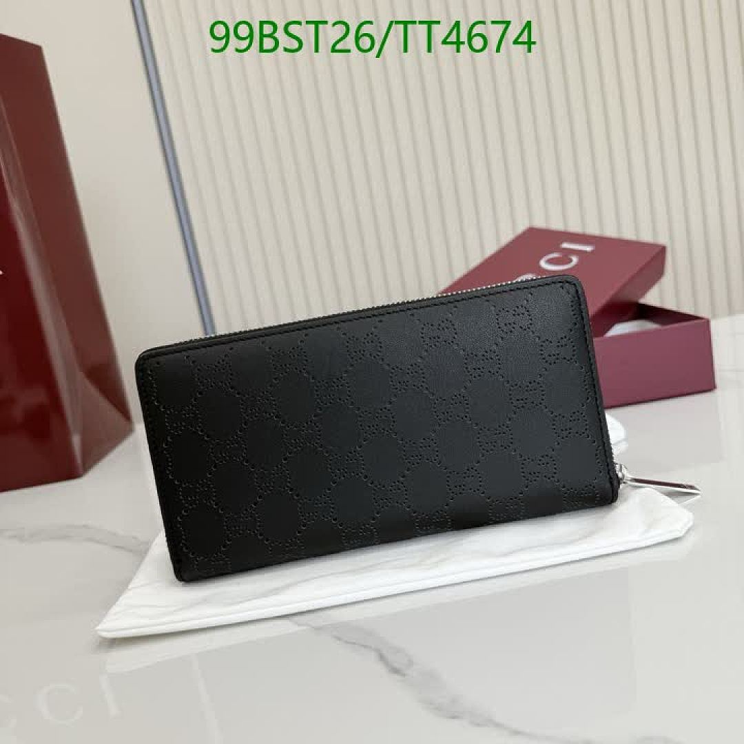 Gucci-Wallet Mirror Quality Code: TT4674 $: 99USD