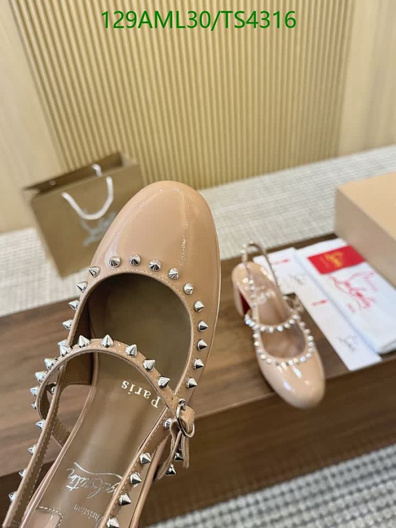 Christian Louboutin-Women Shoes Code: TS4316 $: 129USD