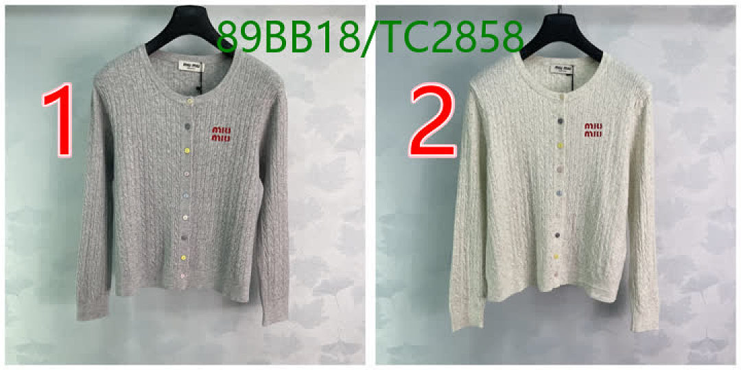 Miu Miu-Clothing Code: TC2858 $: 89USD