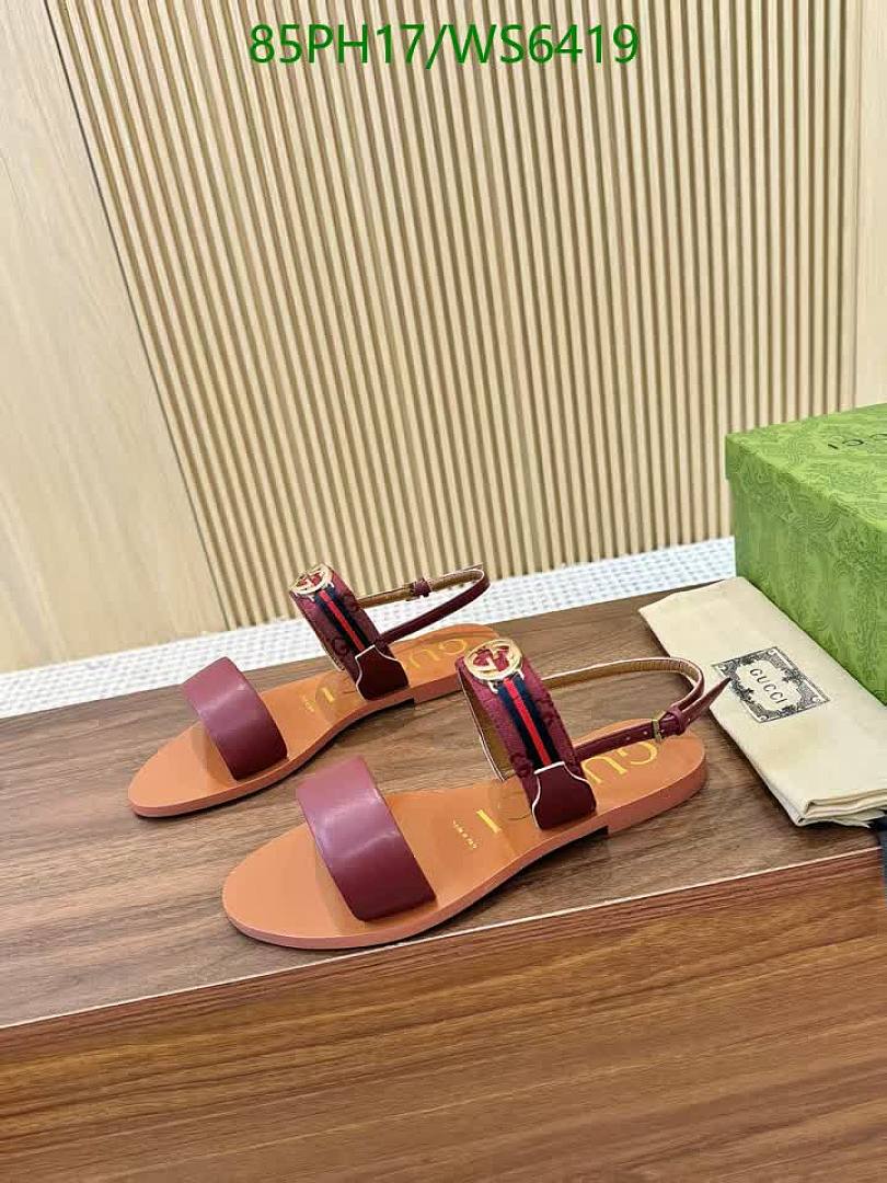 Gucci-Women Shoes Code: WS6419 $: 85USD