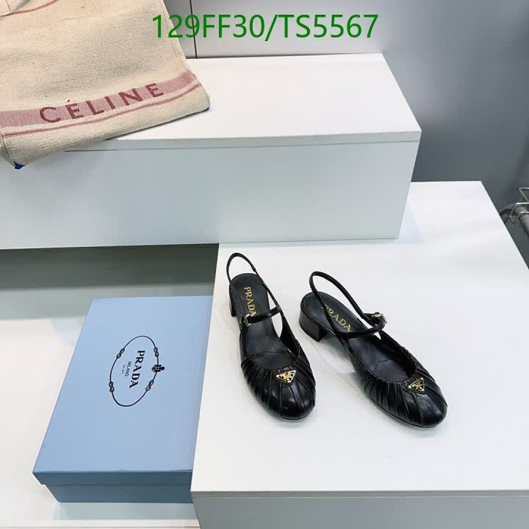 Prada-Women Shoes Code: TS5567 $: 129USD
