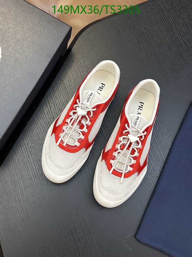 Prada-Men shoes Code: TS3305 $: 149USD