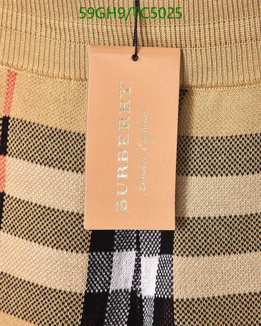 Burberry-Clothing Code: TC5025 $: 59USD