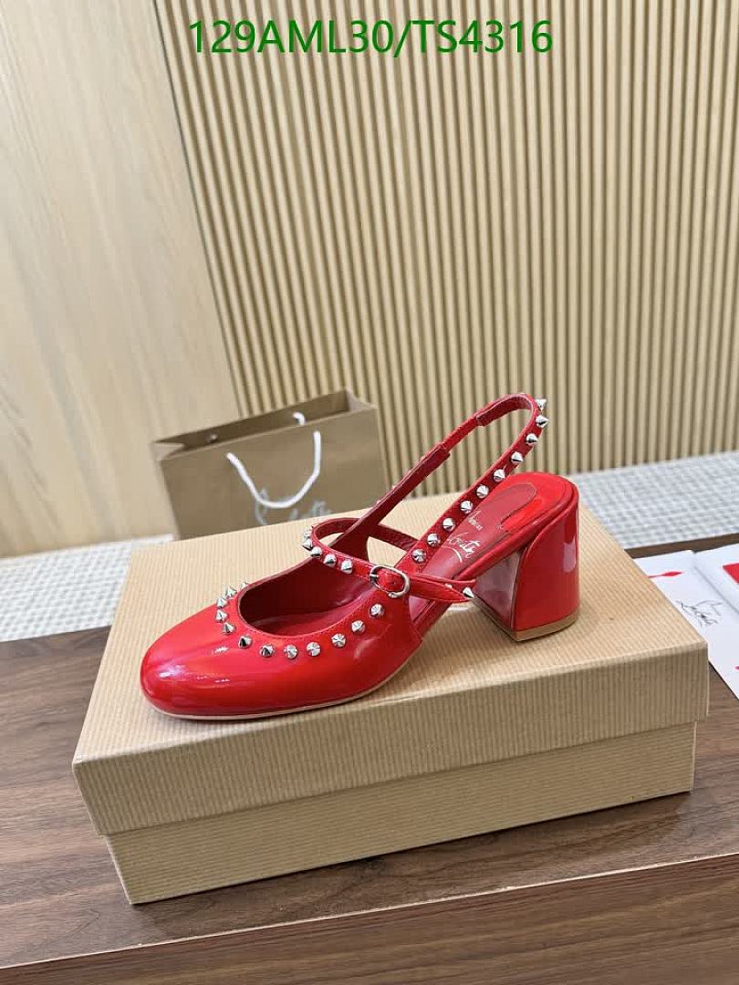 Christian Louboutin-Women Shoes Code: TS4316 $: 129USD