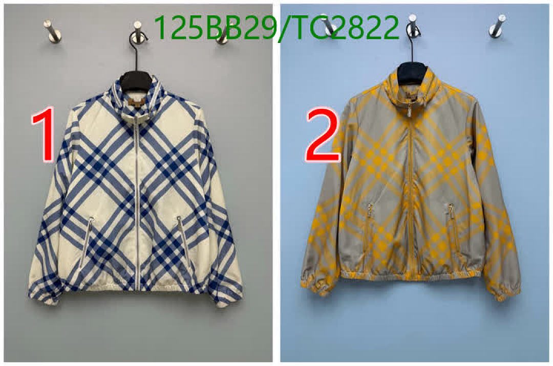Burberry-Clothing Code: TC2822 $: 125USD