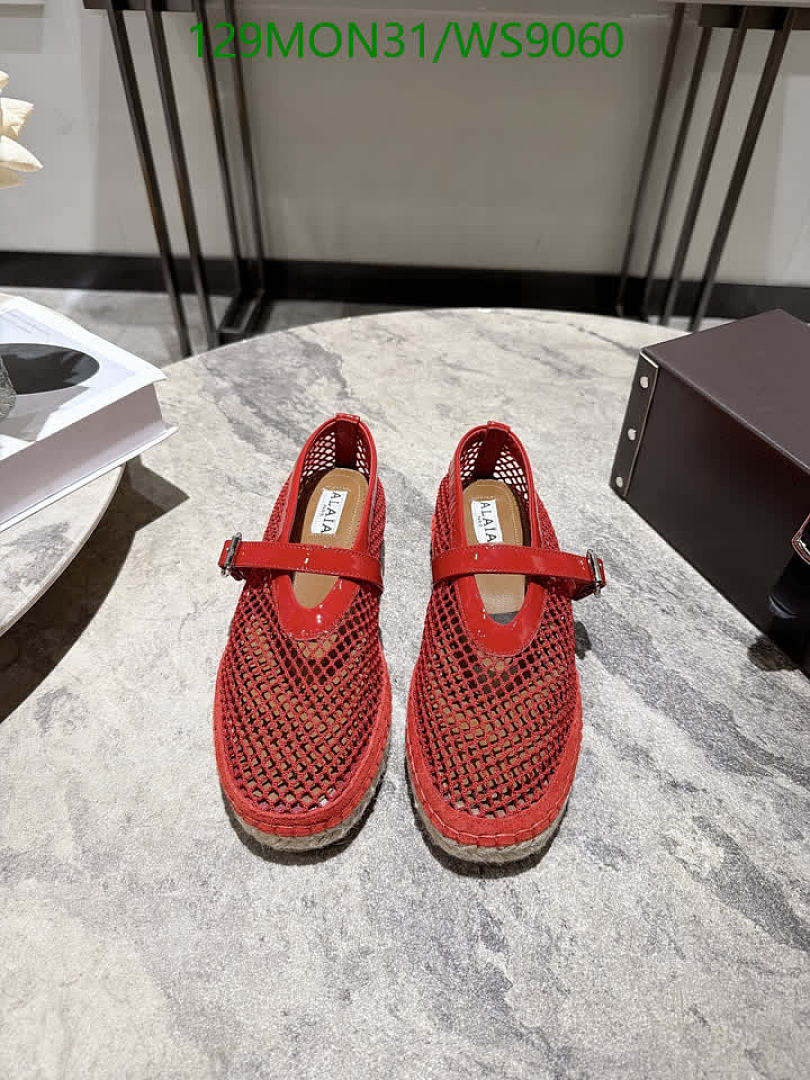 Alaia-Women Shoes Code: WS9060 $: 129USD