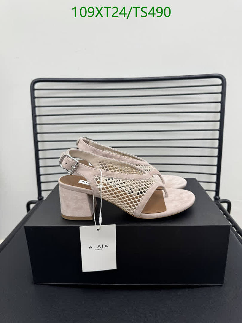 Alaia-Women Shoes Code: TS490 $: 109USD